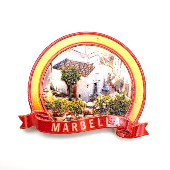 Marbella‎ Spain Fridge Magnet Travel Souvenir Refrigerator Magnetic Collectible - Picture 1 of 4